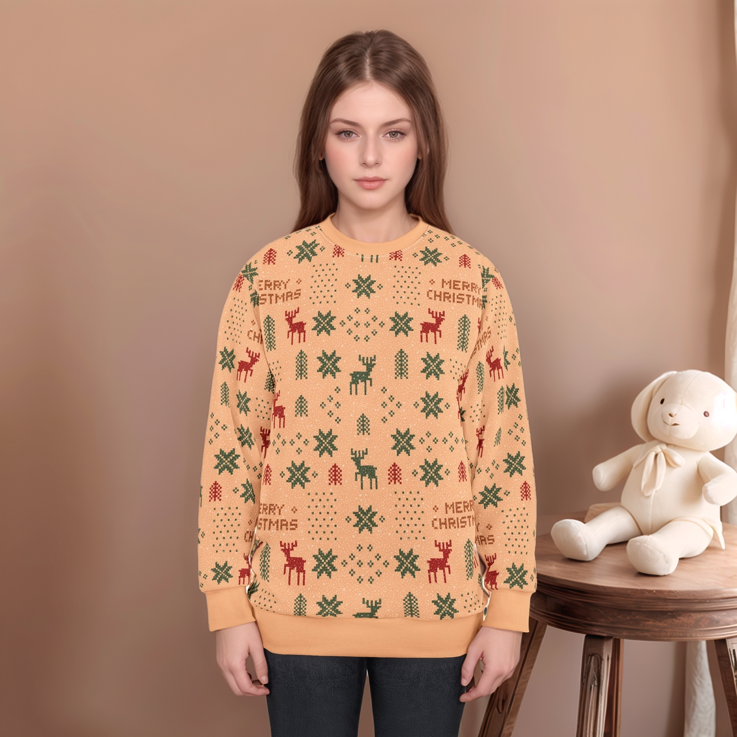 Festive Reindeer Sweatshirt