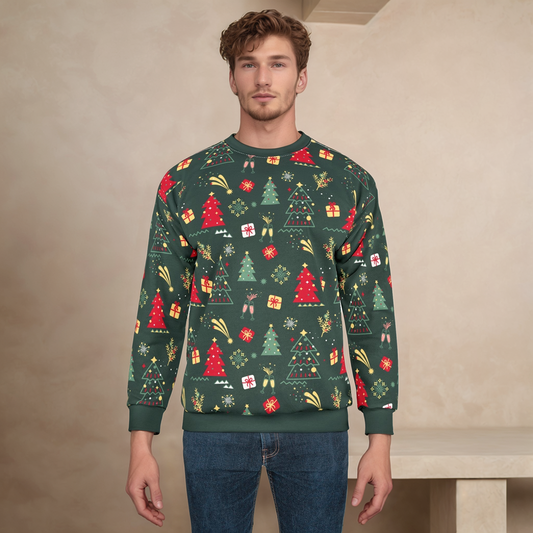 Rich Green Christmas Sweatshirt