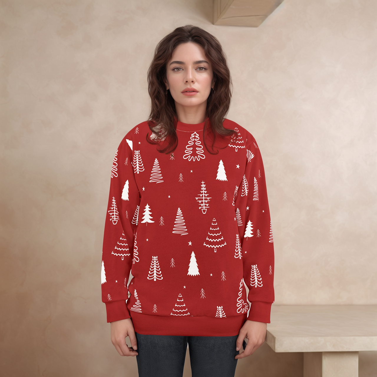 Trendy Christmas Sweatshirt